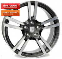 WSP Italy Porsche (W1054) Saturn 8,5x19 5x130 ET55 DIA71,6 (anthracite polished)